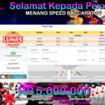 BUKTI JACKPOT SPEED BACCARAT 11  TERPERCAYA DI INDONESIA TGL 06-08-2024