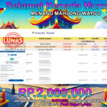 BUKTI JACKPOT SLOT MAHJONG WAYS 2  TERPERCAYA DI INDONESIA TGL 15-08-2024